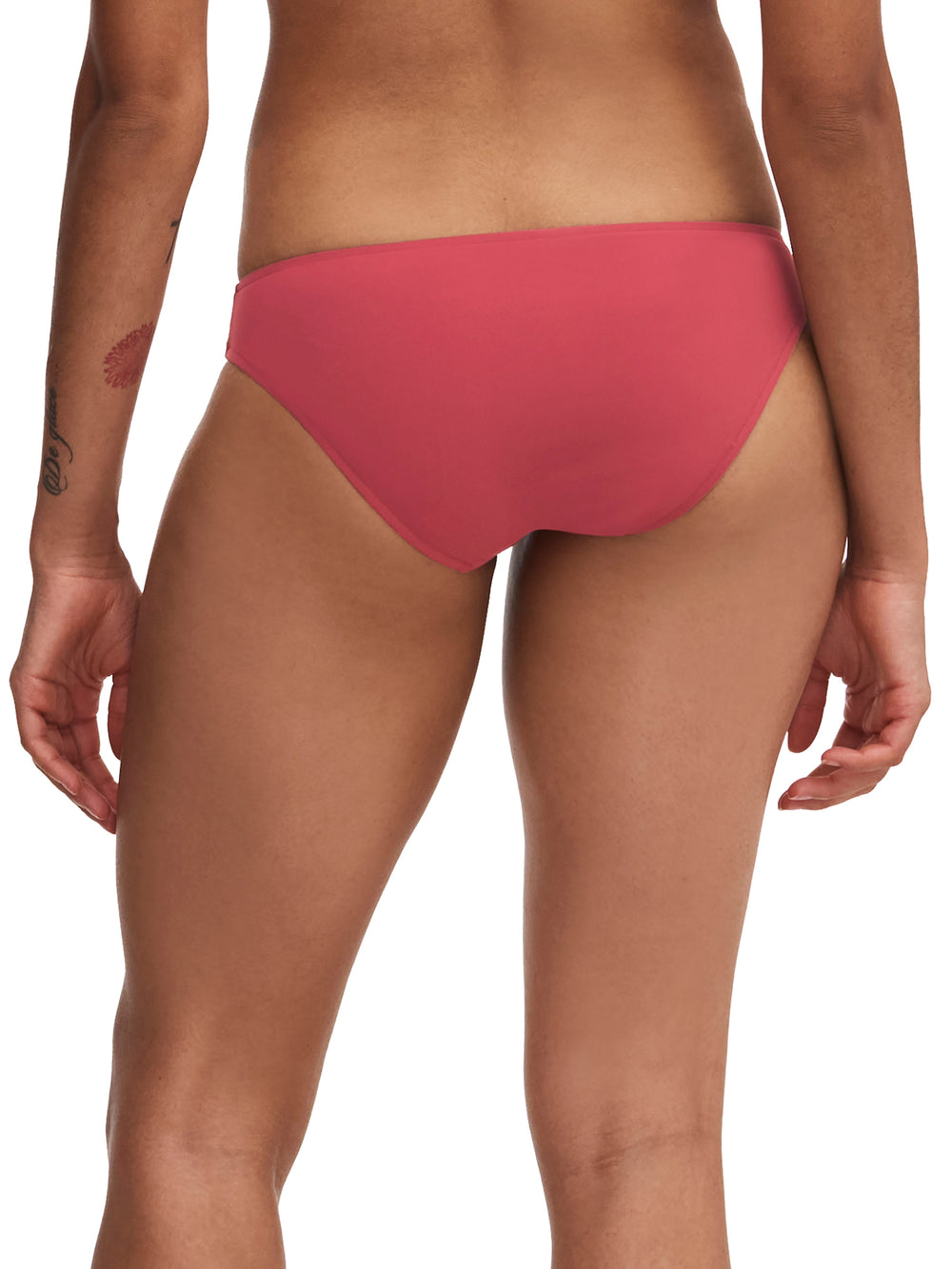 Chantelle Swimwear Slip Inspire - Culotte Bikini Rouge Grenat Chantelle