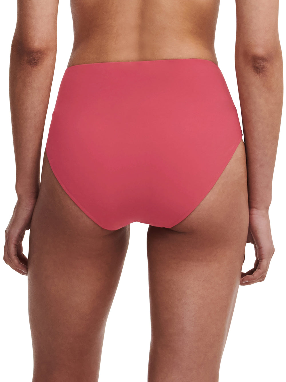 Chantelle Swimwear Inspire Full Brief - Braguita de bikini rojo granate Chantelle