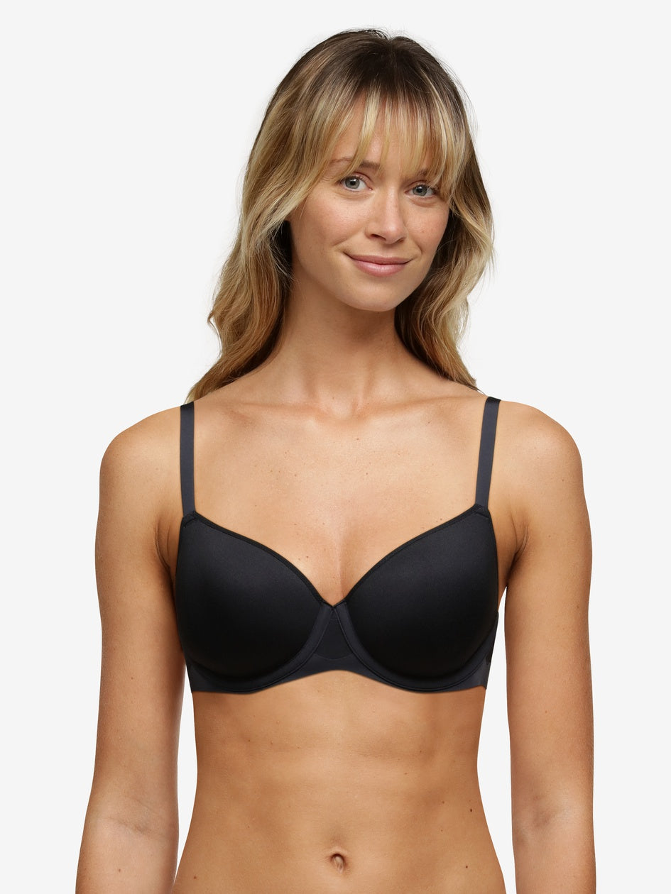 Reggiseno a coppa intera Chantelle Pure Light - Reggiseno a coppa intera nero Chantelle