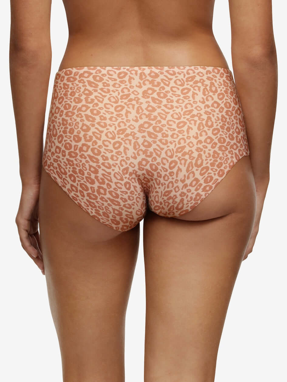 Chantelle Softstretch High Waist Brief (Gradient Print) - Leo Neutral Print Full Brief Chantelle 