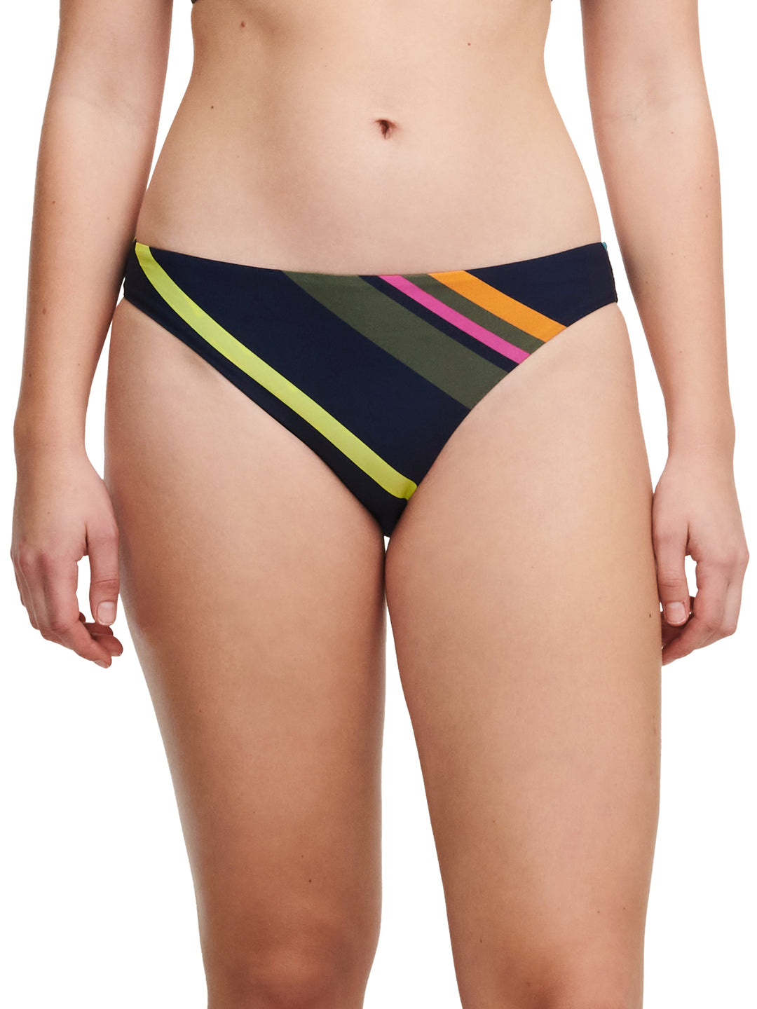 Chantelle Swimwear Identity Slip - Slip bikini a righe colorate Chantelle