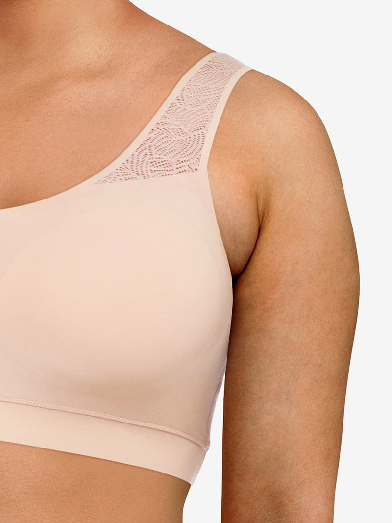 Chantelle Soft Stretch Wattierte Top Spitze - Golden Beige Soft Bra Chantelle