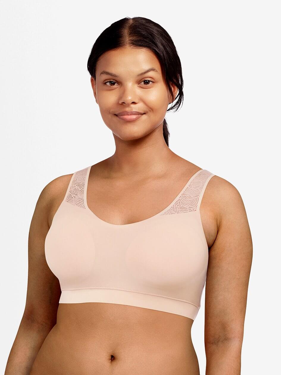 Chantelle Soft Stretch Padded Top Lace - Golden Beige Soft Bra Chantelle