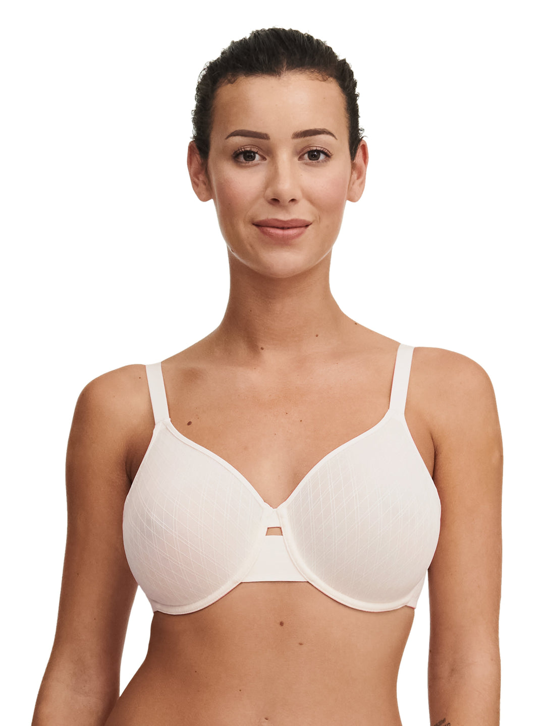 Chantelle Smooth Lines Very Covering Molded Bra - 진주 풀 컵 브라 Chantelle
