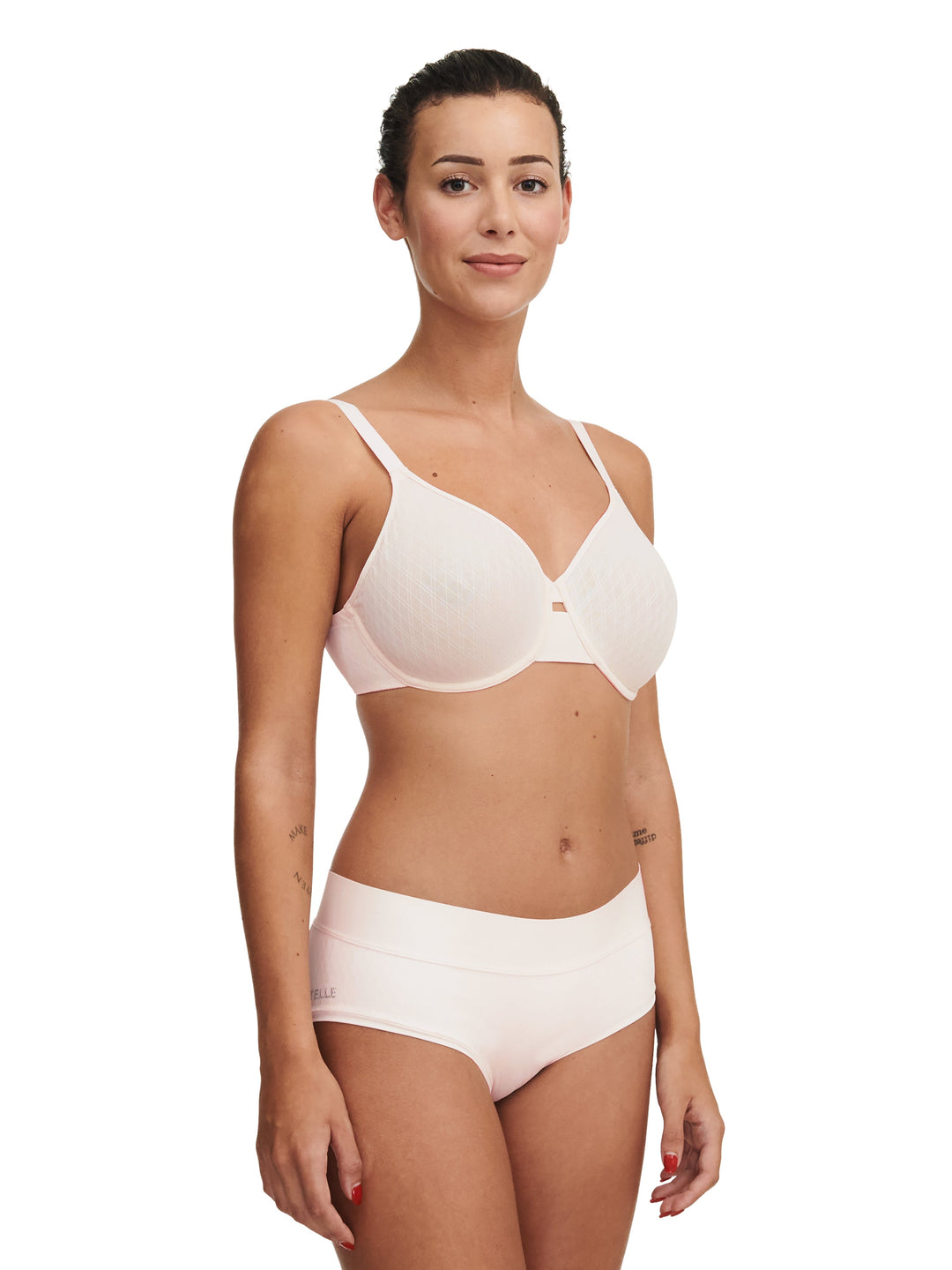 Chantelle Smooth Lines Very Covering Molded Bra - Pearl Full Cup Bra Chantelle 