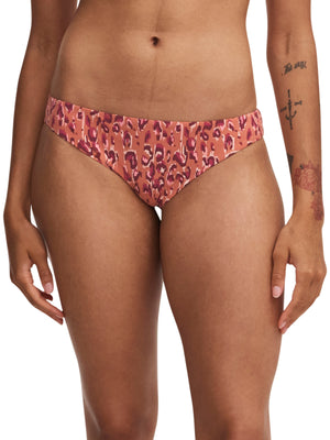 Chantelle Swimwear - Eos Bikini Brief Orange Leopard