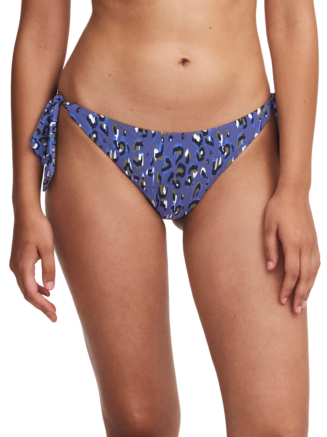 Chantelle Trajes de baño Bikini Eos - Bikini de copa completa de leopardo azul Chantelle