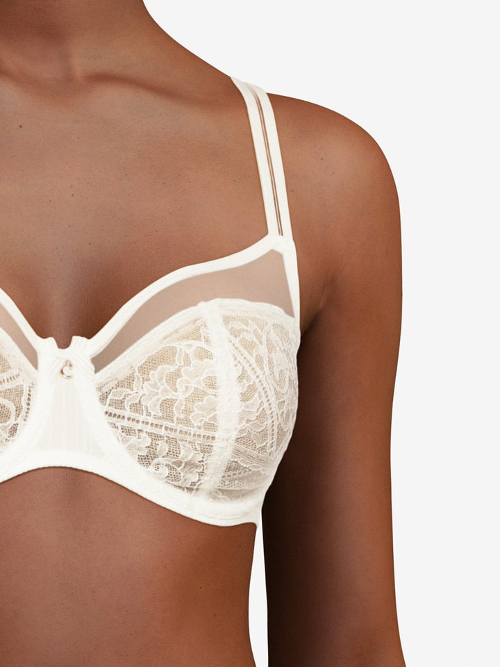 Chantelle Alto Very Covering Underwired Bra - Milk Full Cup Bra Chantelle
