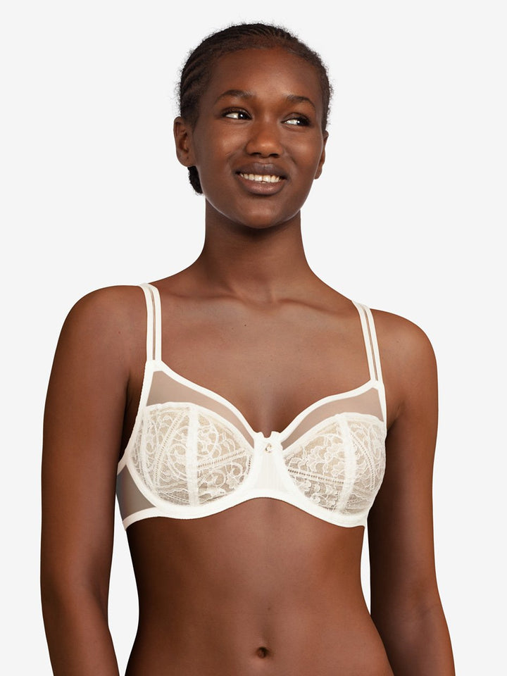 Chantelle Alto Very Covering Underwired Bra - Milk Full Cup Bra Chantelle