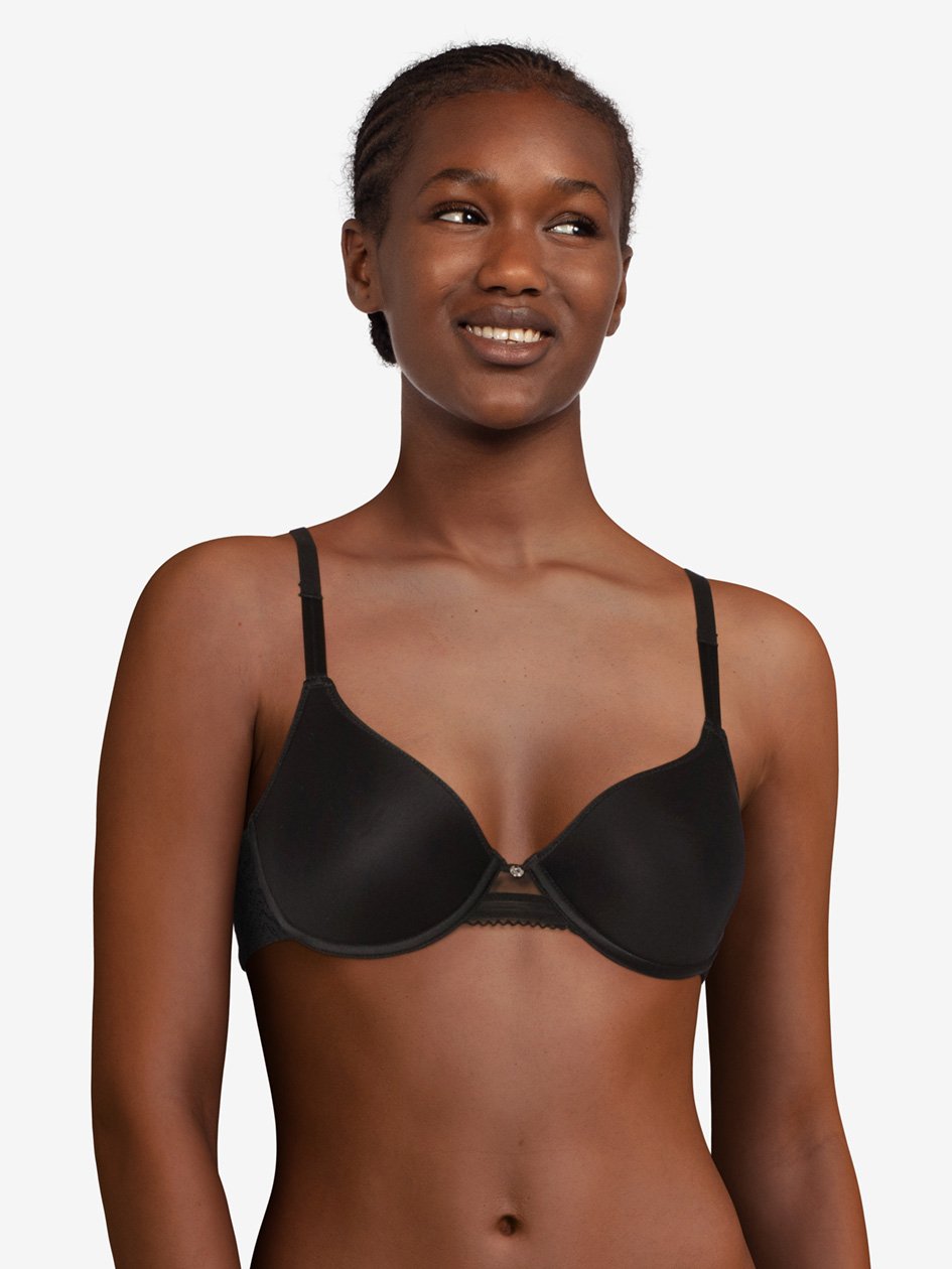 Chantelle C Jolie Covering Memory Bra - Black Full Cup Bra Chantelle