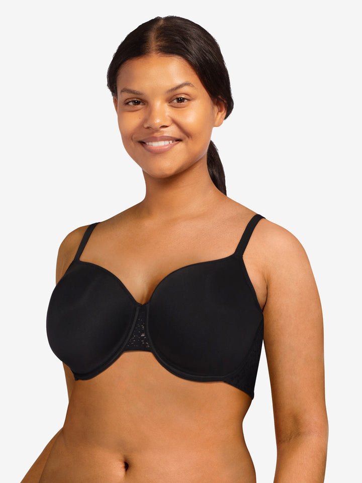 Chantelle Norah Very Covering Spacer Bra - Black Spacer Bra Chantelle 