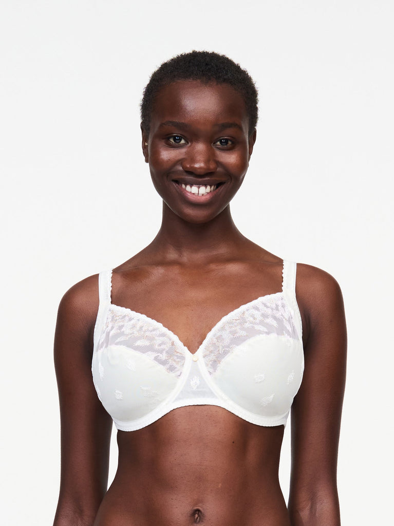 Chantelle - Bold Curve Very Covering Underwire Bra Ivory Multicolor