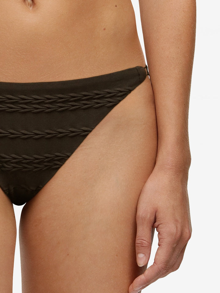 Chantelle Texture Bikini - Woods Bikini Brief Chantelle Swim 