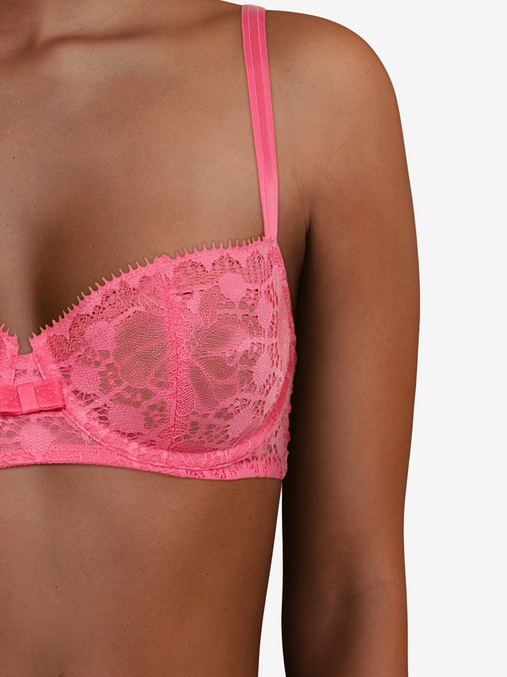 Soutien-gorge corbeille Chantelle Day To Night - Soutien-gorge corbeille rose Love Chantelle