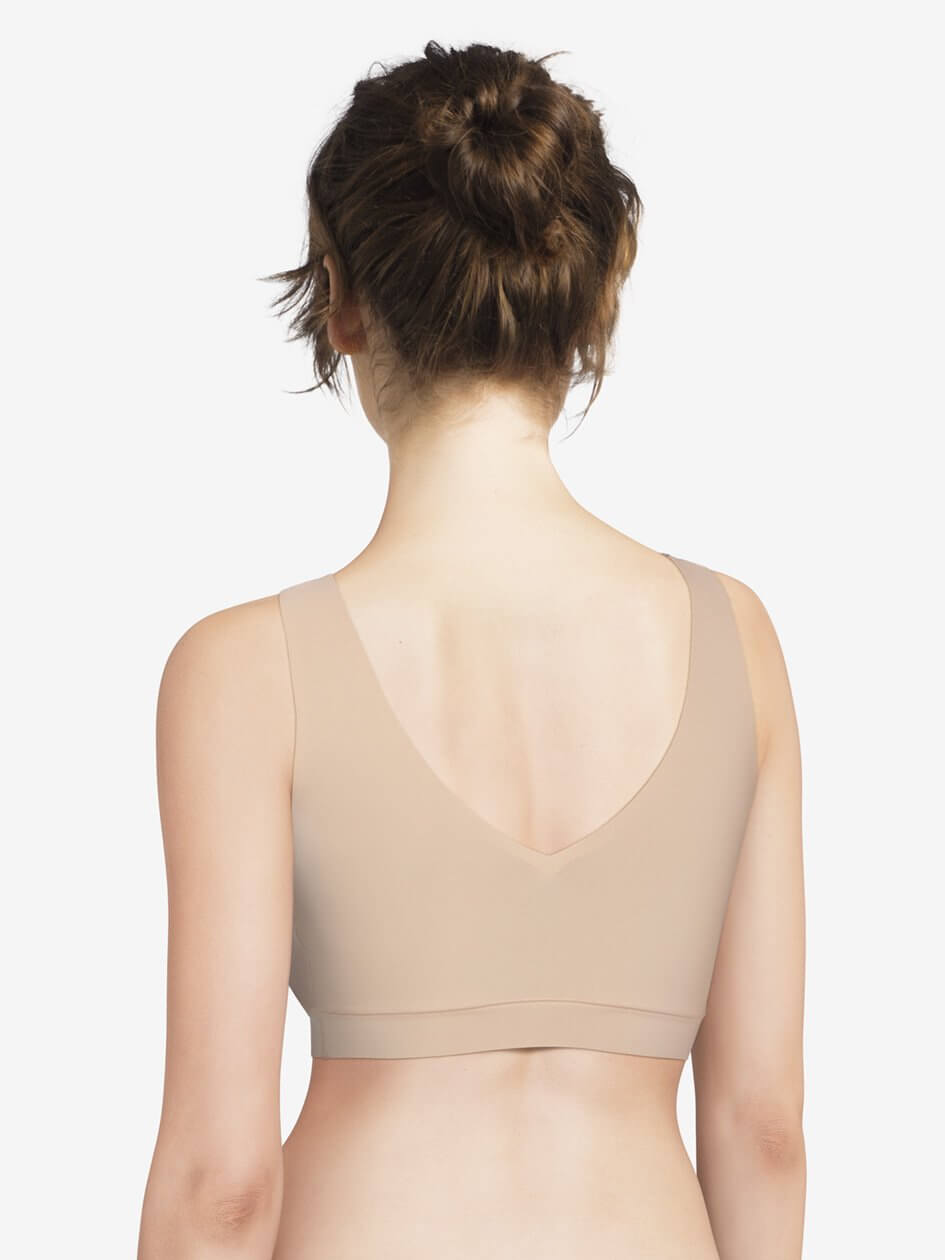 Chantelle Soft Stretch Padded Top - Golden Beige Soft Bra Chantelle