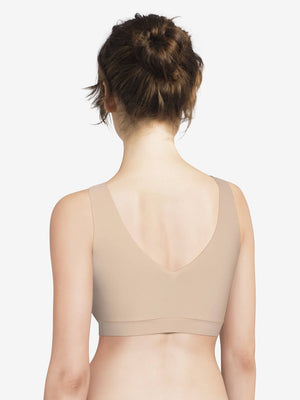 Chantelle Soft Stretch Padded Top - Golden Beige Soft Bra Chantelle