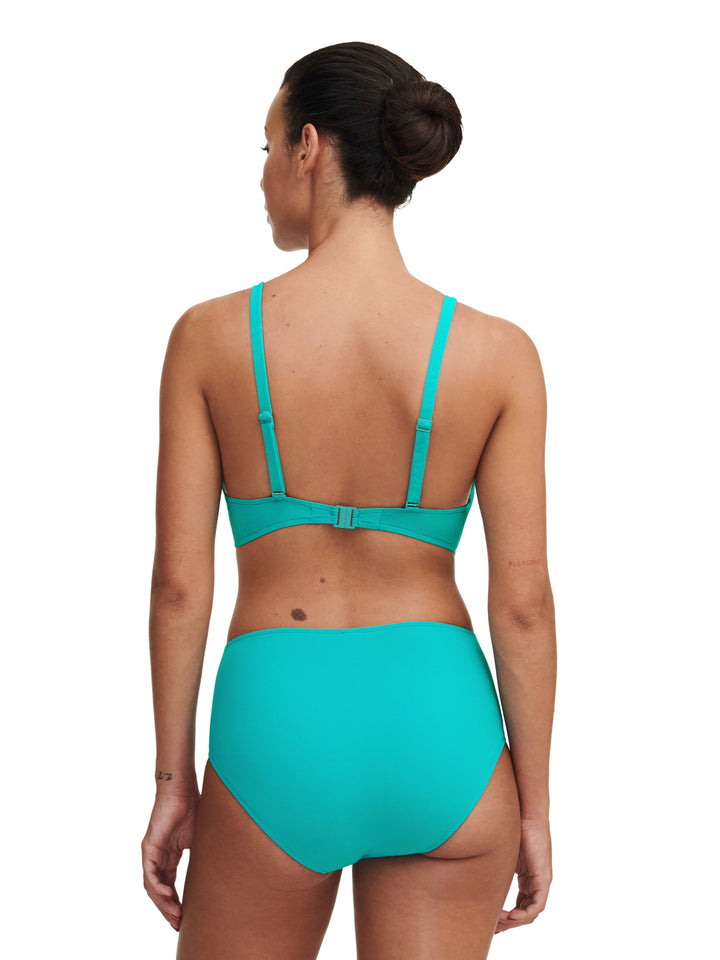 Chantelle Swimwear Bikini push-up con emblema - Bikini push-up azul lago Chantelle