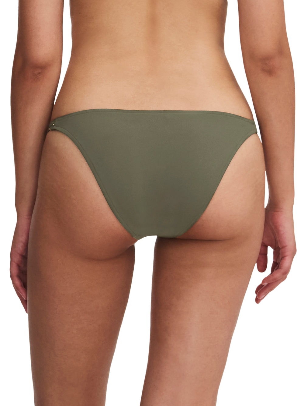 Chantelle Swimwear Emblem Bikini Brief - Khaki Green Mini Bikini Brief Chantelle 