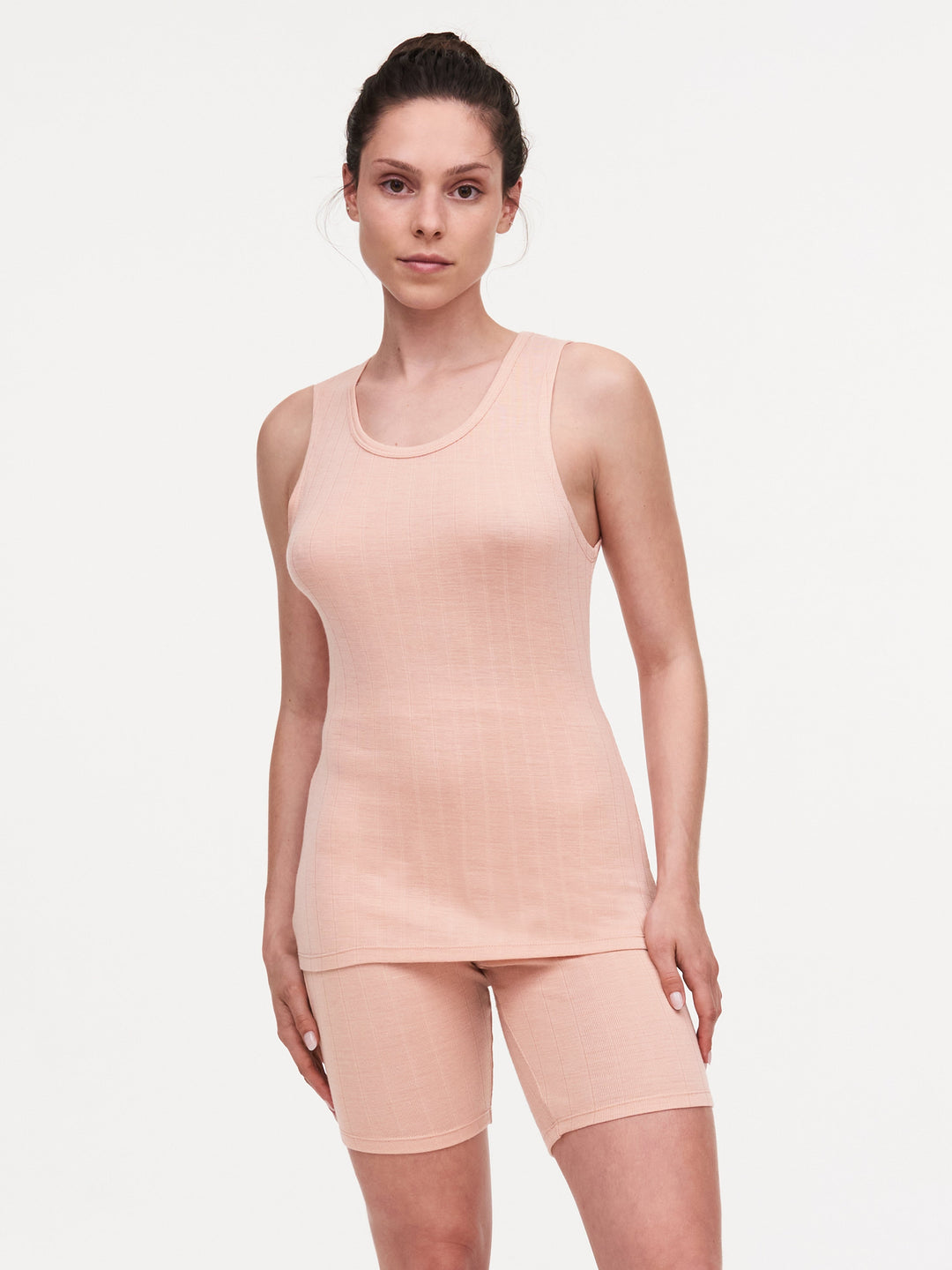 Chantelle Thermo Comfort タンクトップ - Pink Clay Top Chantelle