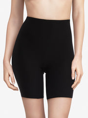 Chantelle Weiche Stretch-Shorts mit mittlerem Oberschenkel - Schwarz Shorty Chantelle