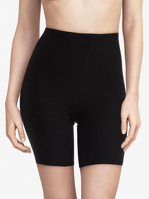 Chantelle Weiche Stretch-Shorts mit mittlerem Oberschenkel - Schwarz Shorty Chantelle