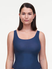 Chantelle Softstretch-Top – Keramikblaues Top von Chantelle