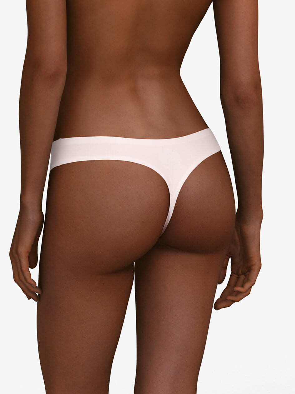 Chantelle Soft Stretch Thong - Soft Pink Thong Chantelle 