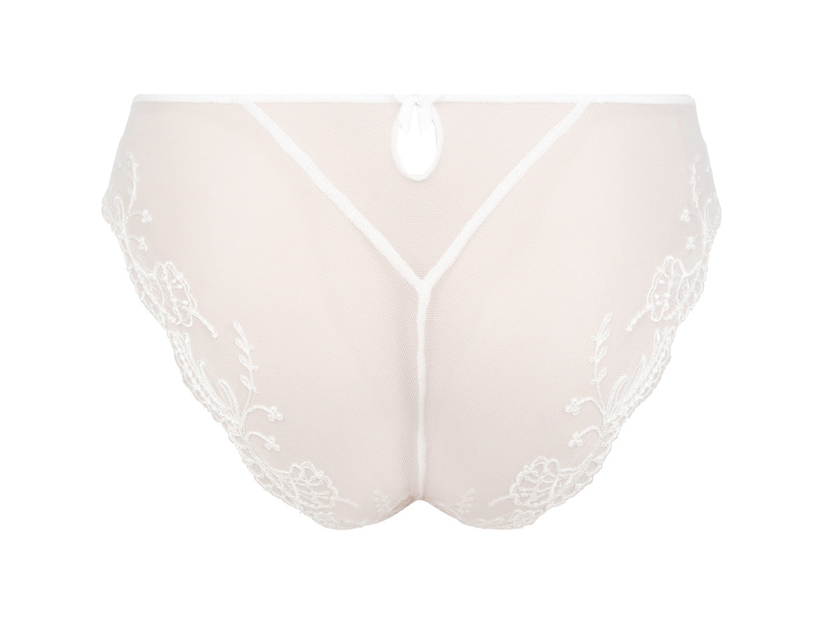 Lise Charmel - Splendeur Soie Italian Brief Ecru Nacre | Ouh La La UK