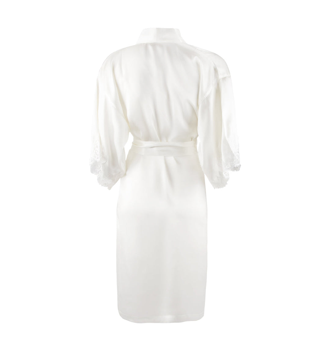 Lise Charmel - Splendeur Soie Mid-Length Negligee Gown Ecru Nacre
