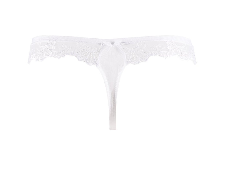 Lise Charmel - Dressing Floral Thong Blanc