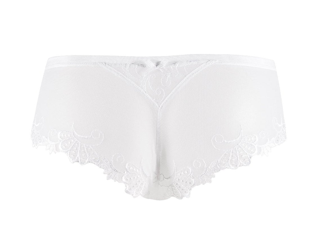 Lise Charmel - Shorty Dressing Floral Blanc
