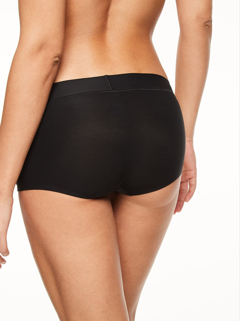 Chantelle Soft Stretch Boyshort - Black Shorty Chantelle