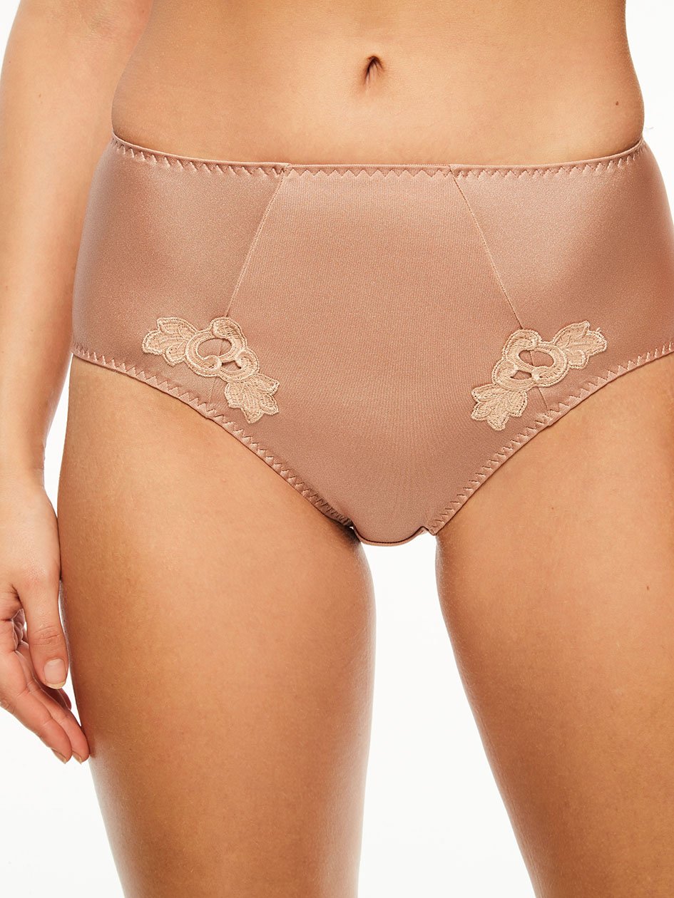 Chantelle Hedona High Waist Brief - Skin Full Brief Chantelle