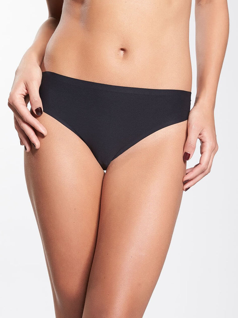 Manhattan Black Seamless Panties