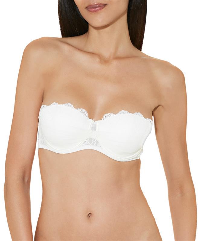 Aubade - A L'Amour Moulded Bandeau Bra - Cream