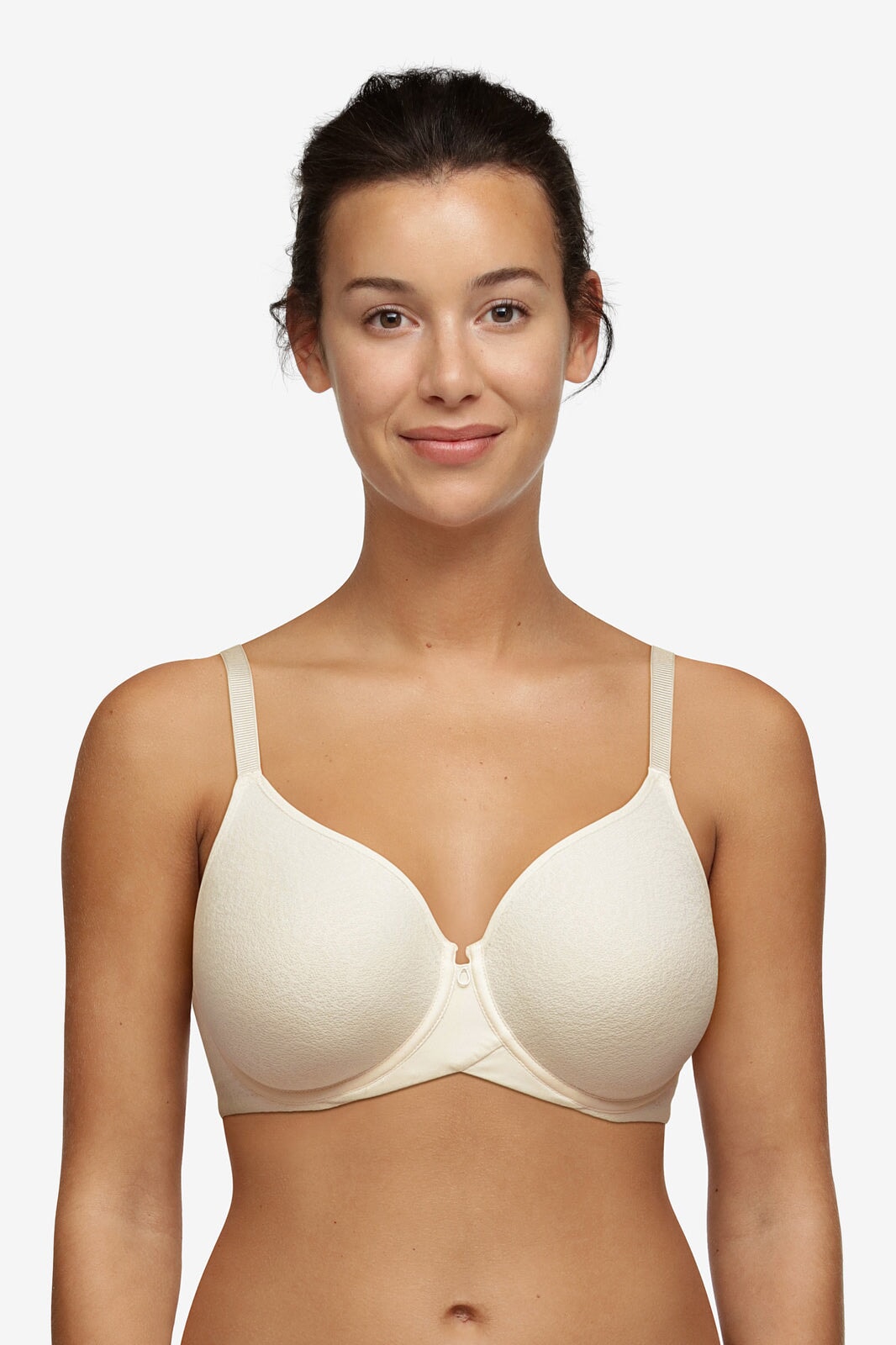 Chantelle Cloudia Underwired Covering Molded Bra - 진주 풀 컵 브라 Chantelle