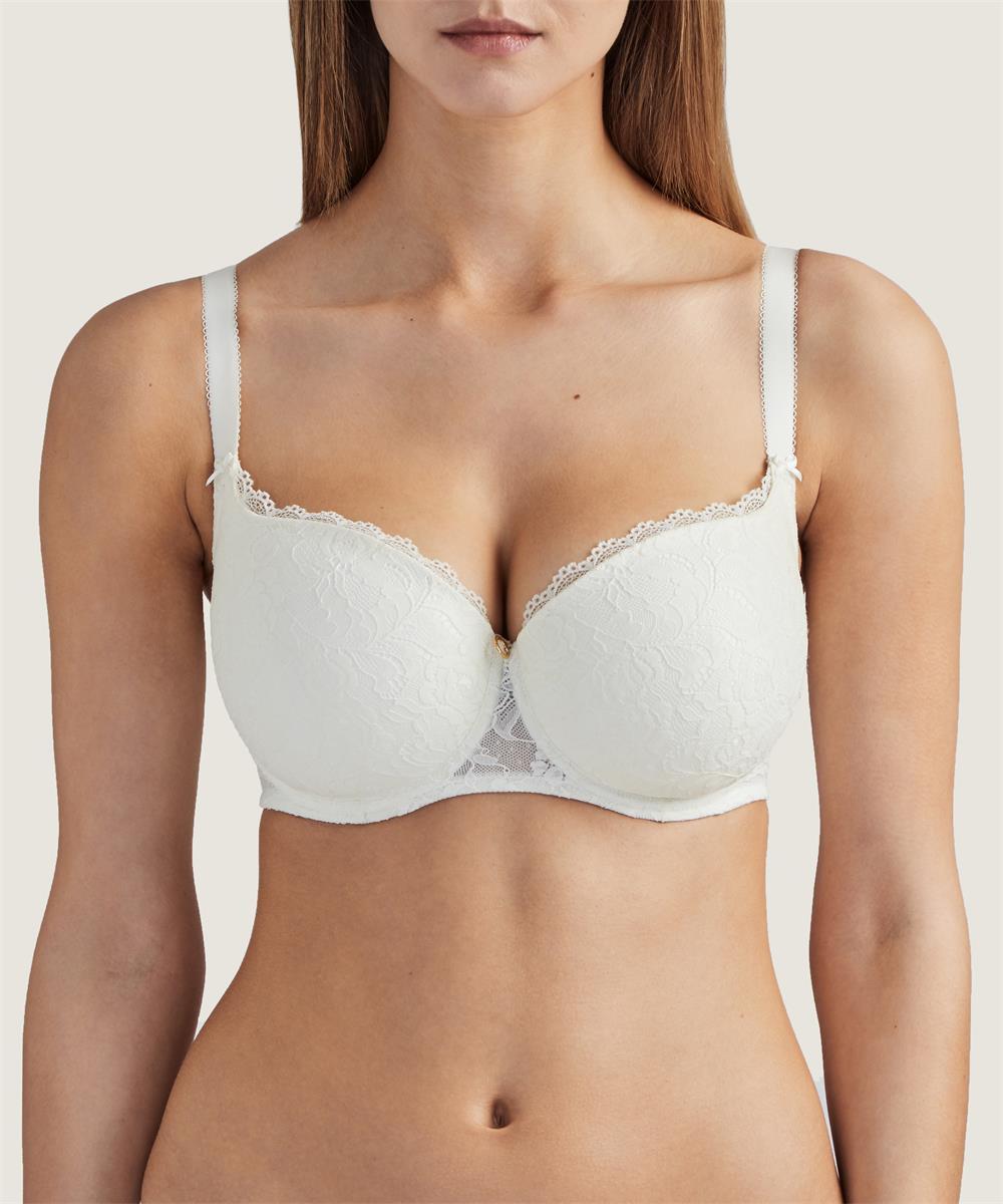 Aubade - Rosessence Comfort Moulded Balcony Bra - Opale Balcony Bra Aubade