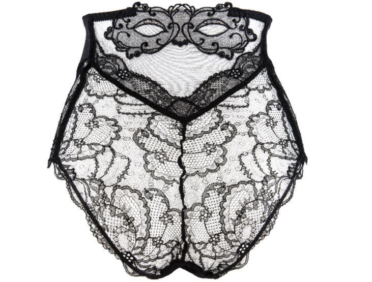 Lise Charmel - Soir De Venise Retro Brief Black High Brief Lise Charmel 