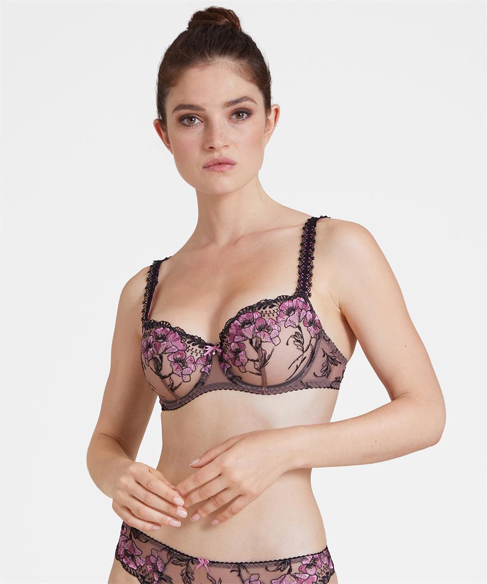 Reggiseno mezza coppa Aubade A Fleur De Toi - Reggiseno mezza coppa romantico Aubade