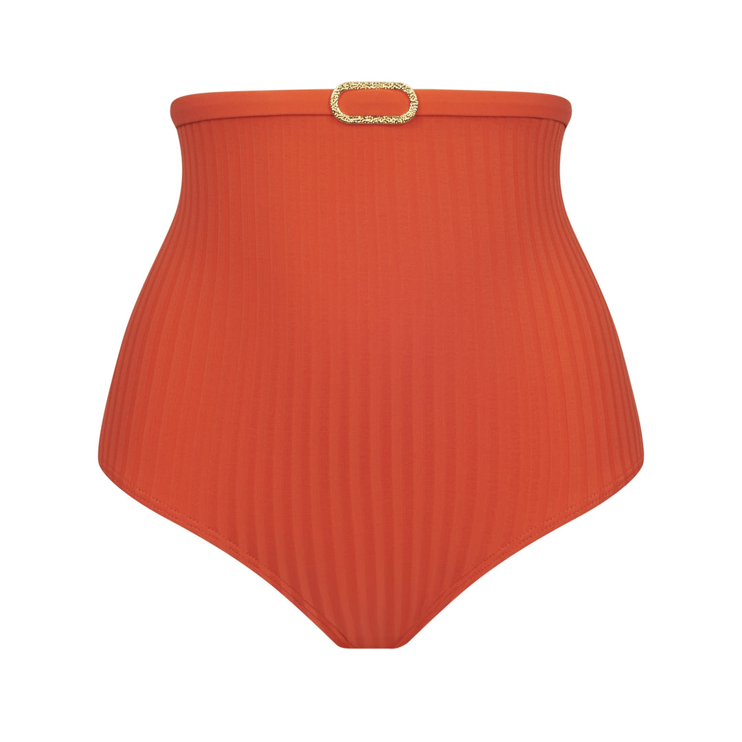 Empreinte - Iconic High Waisted Bikini Brief Tangerine Full Bikini Brief Empreinte Swimwear 