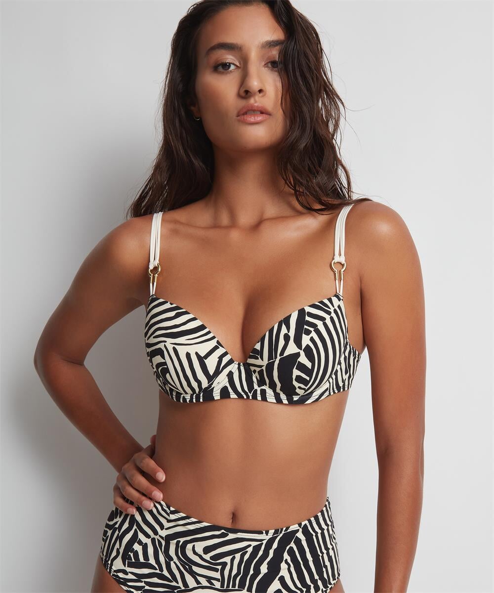 Aubade Swimwear Бюстгальтер Savannah Mood Brassiere - Zebra Full Cup Bikini Купальники Aubade