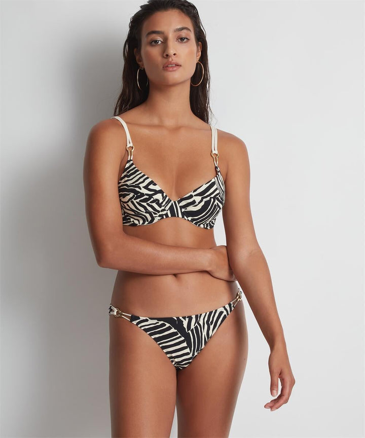 Aubade Swimwear Мягкий бюстгальтер Savannah Mood - Мягкое бикини Zebra Aubade Swimwear