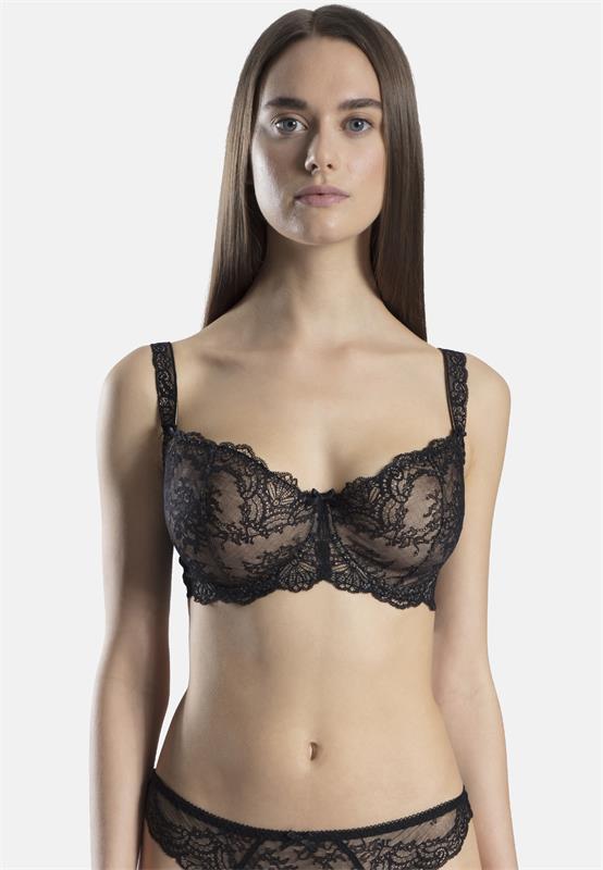 Aubade - Danse Des Sens Comfort Half Cup Bra - Noir Half Cup Bra Aubade