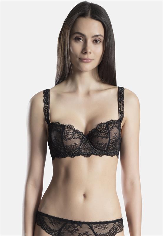 Aubade - Danse Des Sens Half Cup Bra Noir