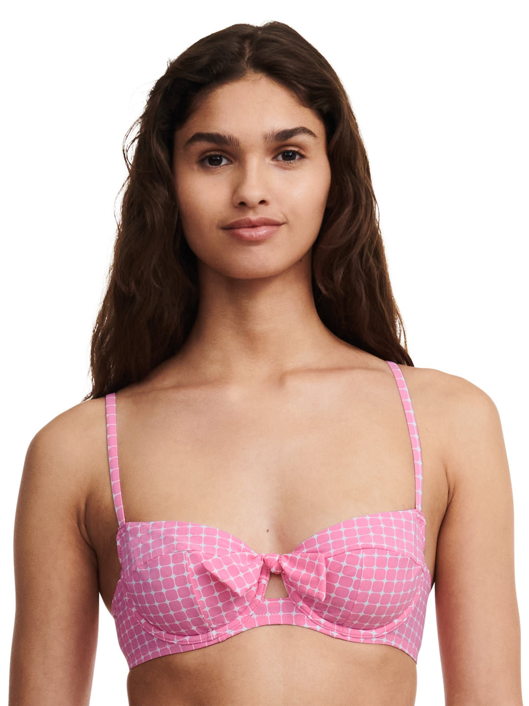 Passionata Swimwear Jaia Bikini Brief - Pink Dots Half Cup Bikini Passionata 