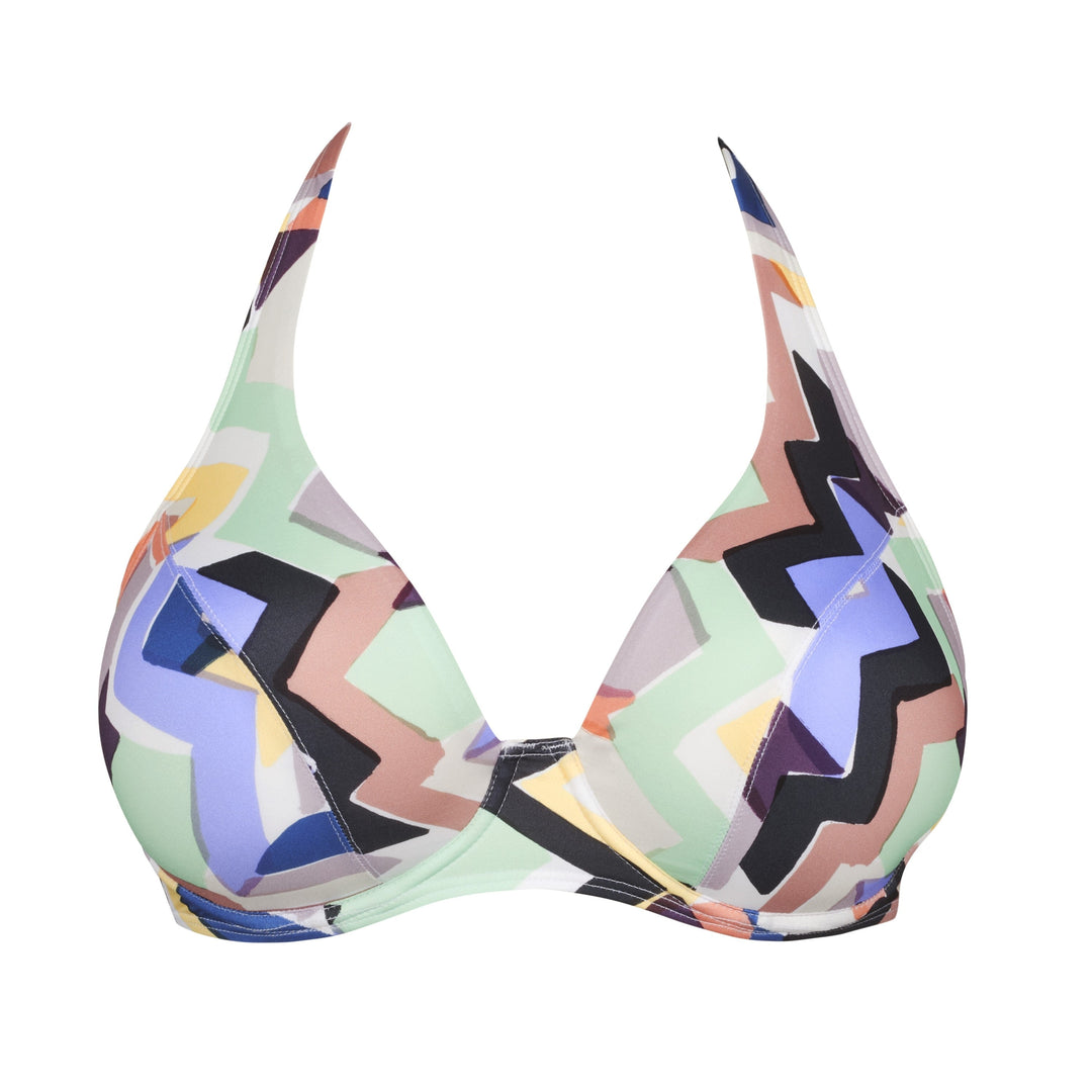 Empreinte - Prisme Halterneck Underwired Top Plunge Bikini Empreinte Swimwear 