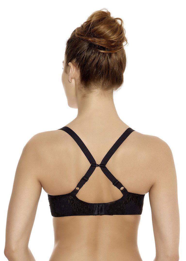 Wacoal - Halo Lace Moulded Underwire Bra Black