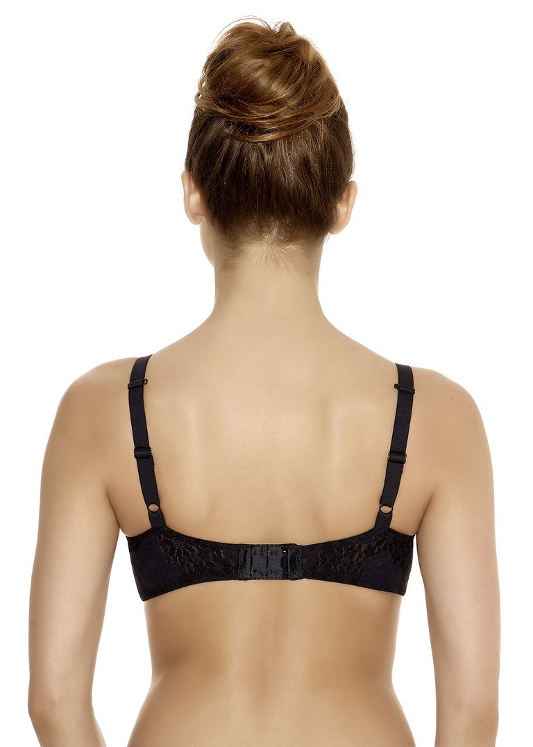 Wacoal - Halo Lace Moulded Underwire Bra Black