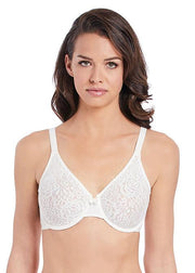 Wacoal - Halo Lace Moulded Underwire Bra Ivory