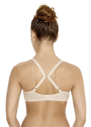 Wacoal - Halo Lace Moulded Underwire Bra Nude